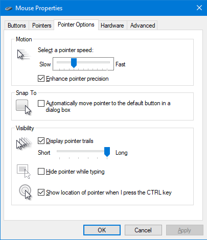 mouse pointer